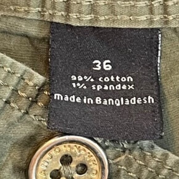 Sean John Hip Hop Cargo Skateboard Shorts Men Size 36 Green - Picture 7 of 10